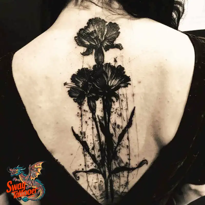 200 Carnation Flower Tattoos: Blooming Ink Designs 49 Carnation Flower Tattoo