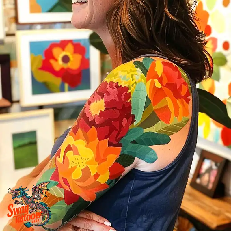200 Carnation Flower Tattoos: Blooming Ink Designs 39 Carnation Flower Tattoo