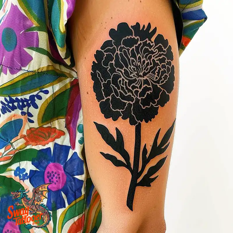 200 Carnation Flower Tattoos: Blooming Ink Designs 28 Carnation Flower Tattoo
