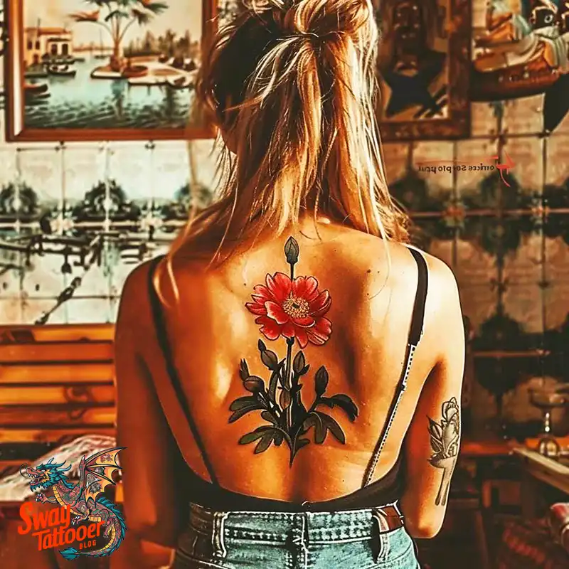 200 Carnation Flower Tattoos: Blooming Ink Designs 24 Carnation Flower Tattoo