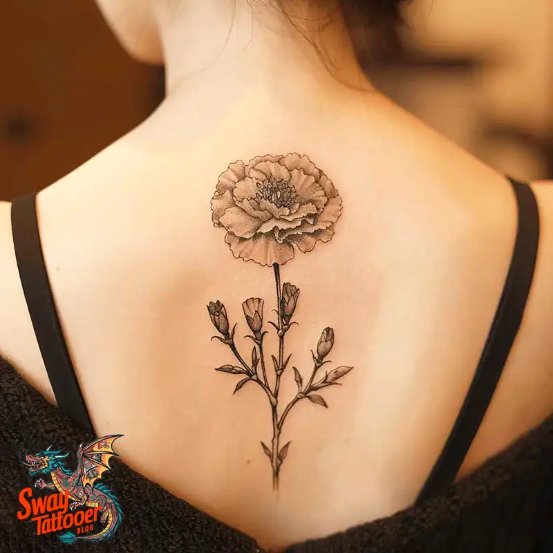 200 Carnation Flower Tattoos: Blooming Ink Designs 200 Carnation Tattoo
