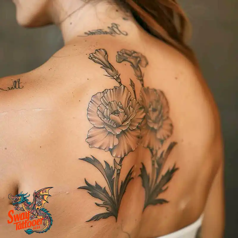 200 Carnation Flower Tattoos: Blooming Ink Designs 174 Carnation Tattoo