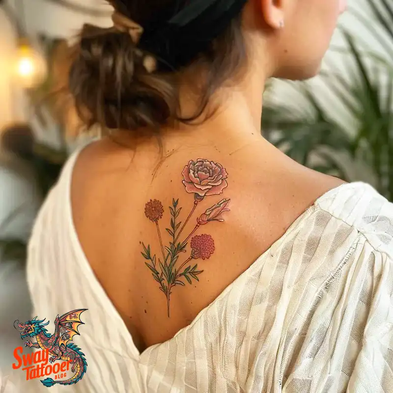 200 Carnation Flower Tattoos: Blooming Ink Designs 161 Carnation Tattoo