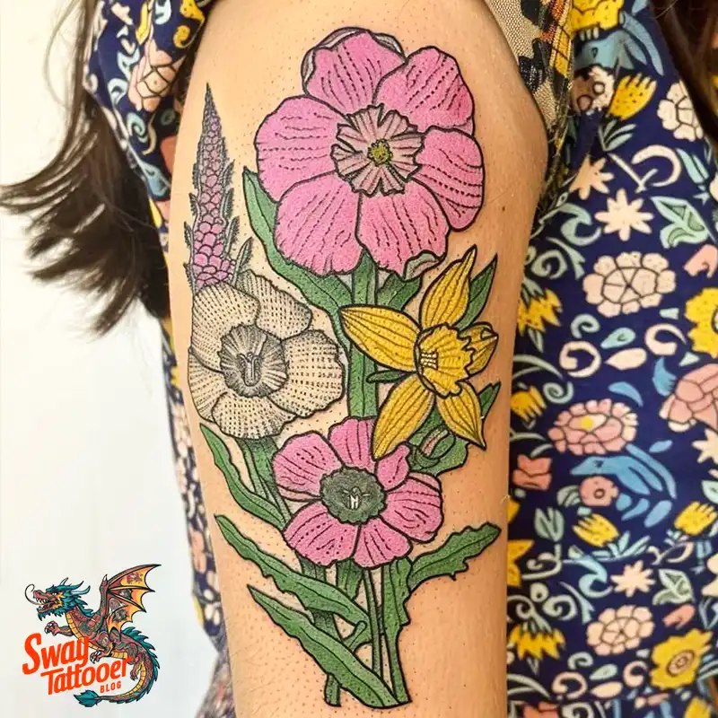 200 Carnation Flower Tattoos: Blooming Ink Designs 148 Carnation Tattoo