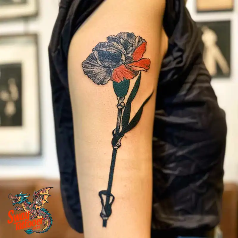 200 Carnation Flower Tattoos: Blooming Ink Designs 109 Carnation Tattoo