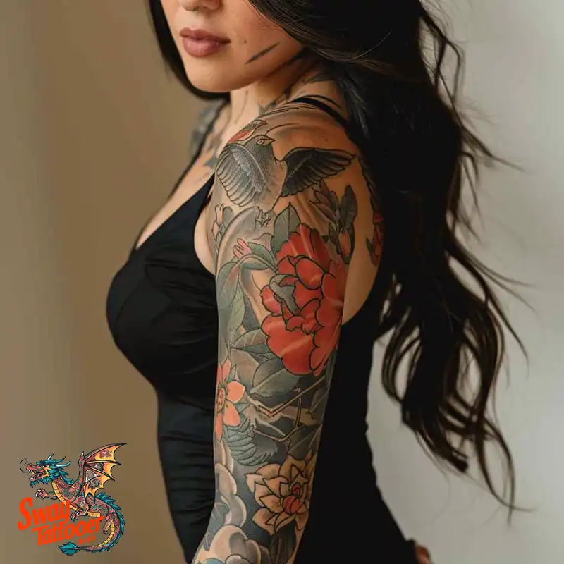100 Women's Tattoo Sleeves: Bold Designs that Inspire 11 Women's Tattoo Sleeve