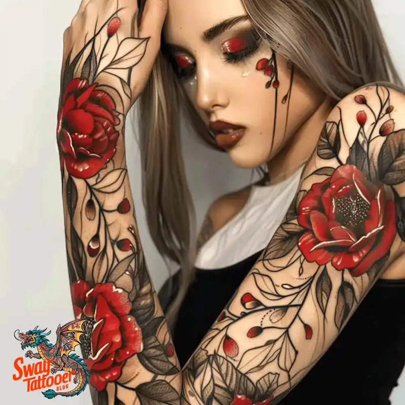 100 Women's Tattoo Sleeves: Bold Designs that Inspire 91 Women's Tattoo Sleeve