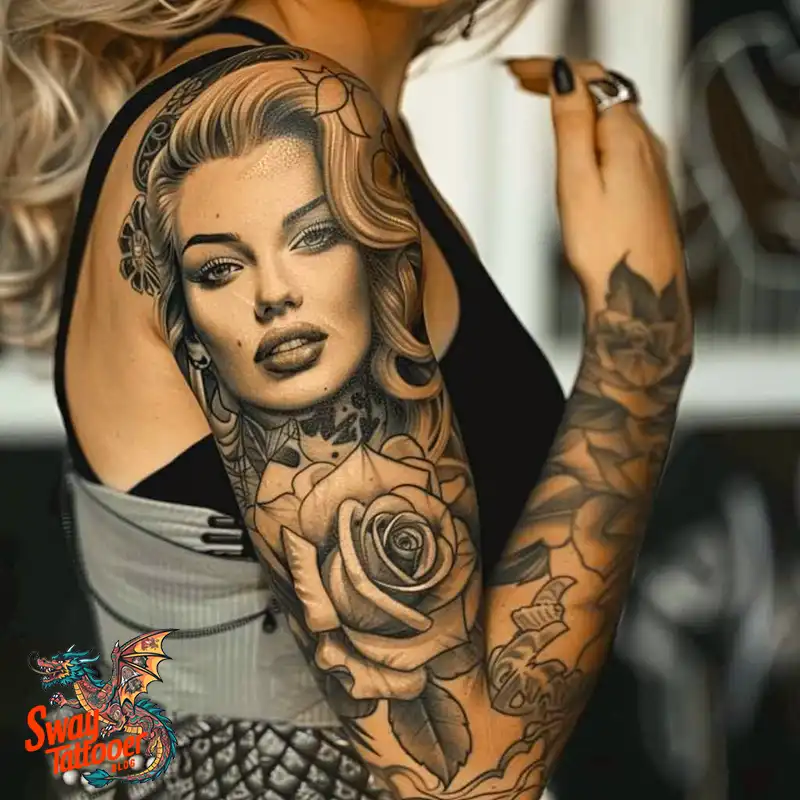 100 Women's Tattoo Sleeves: Bold Designs that Inspire 98 Women's Tattoo Sleeve