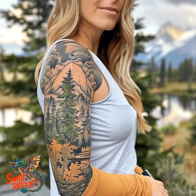 100 Women's Tattoo Sleeves: Bold Designs that Inspire 58 Women's Tattoo Sleeve