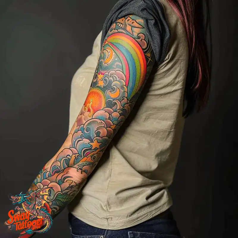 100 Women's Tattoo Sleeves: Bold Designs that Inspire 46 Women's Tattoo Sleeve