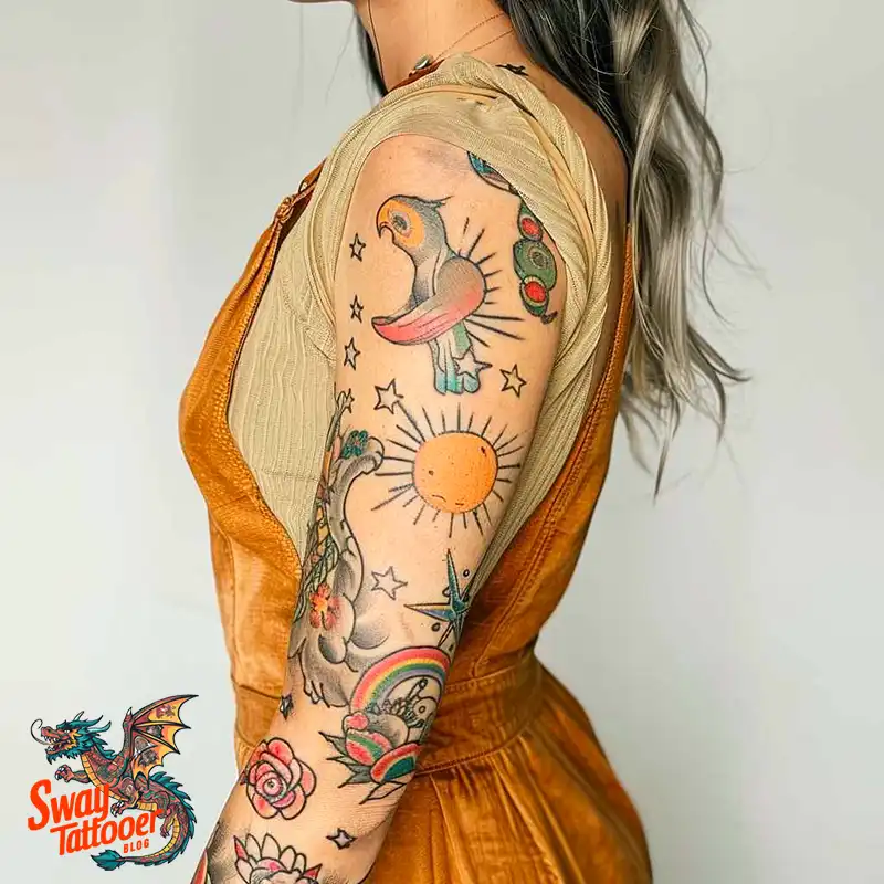 100 Women's Tattoo Sleeves: Bold Designs that Inspire 43 Women's Tattoo Sleeve