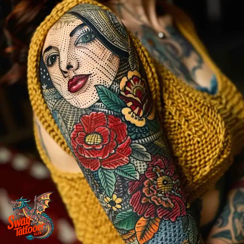 100 Women's Tattoo Sleeves: Bold Designs that Inspire 37 Women's Tattoo Sleeve
