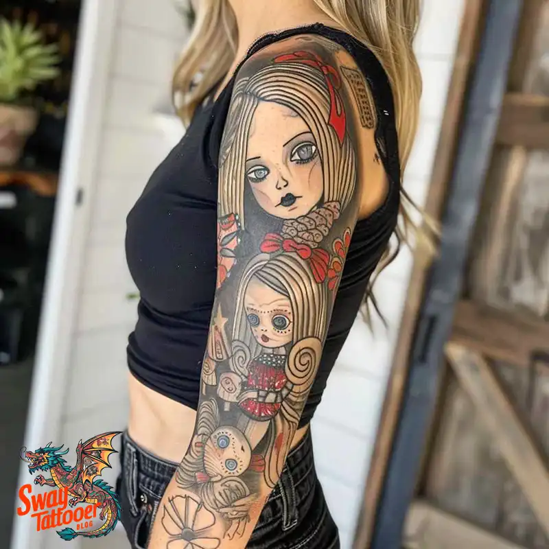 100 Women's Tattoo Sleeves: Bold Designs that Inspire 36 Women's Tattoo Sleeve