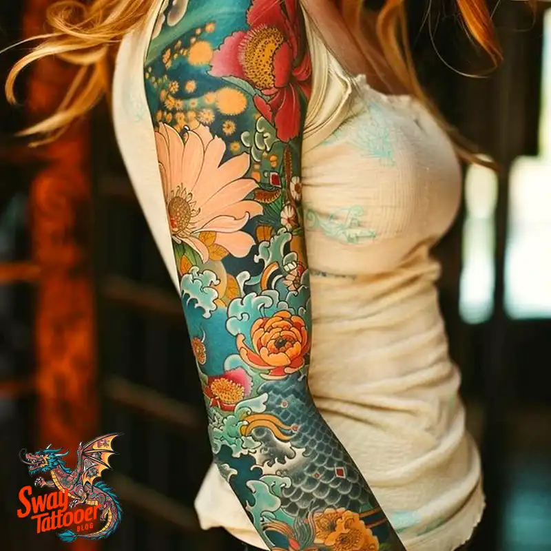 100 Women's Tattoo Sleeves: Bold Designs that Inspire 31 Women's Tattoo Sleeve
