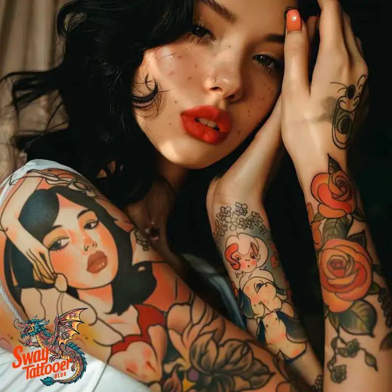 100 Women's Tattoo Sleeves: Bold Designs that Inspire 14 Women's Tattoo Sleeve
