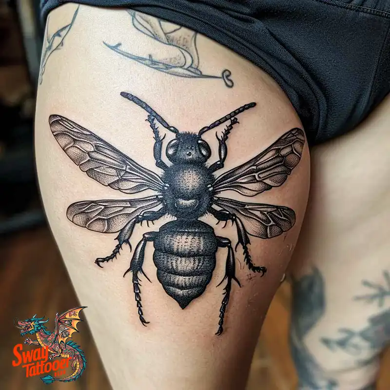 100 Wasp Tattoo Design Ideas That Sting With Style 68 wasp tattoo