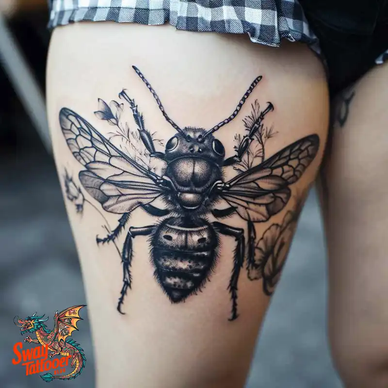 100 Wasp Tattoo Design Ideas That Sting With Style 70 wasp tattoo