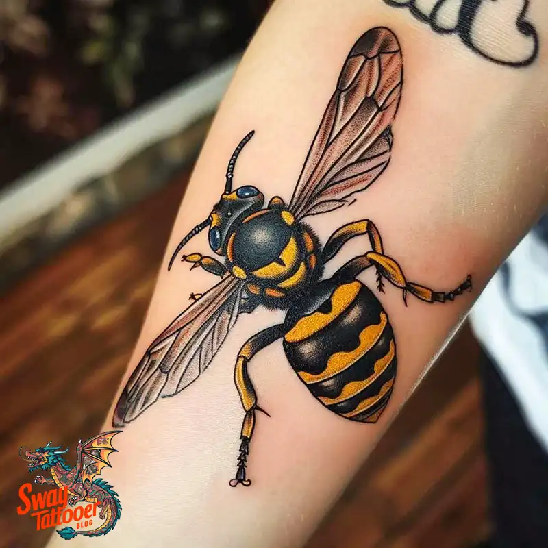 100 Wasp Tattoo Design Ideas That Sting With Style 63 wasp tattoo