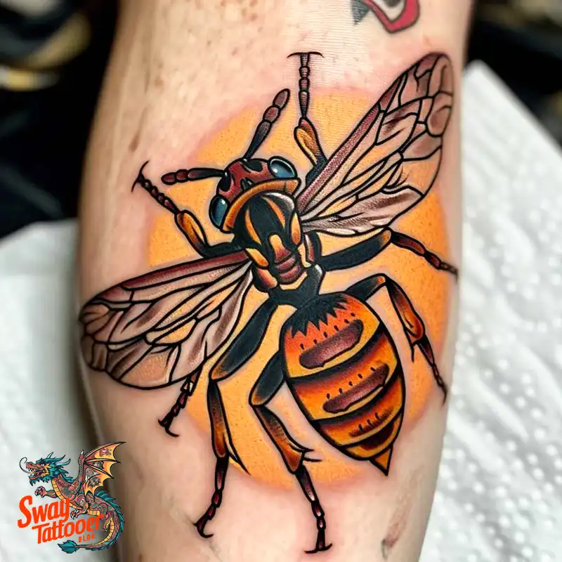 100 Wasp Tattoo Design Ideas That Sting With Style 62 wasp tattoo