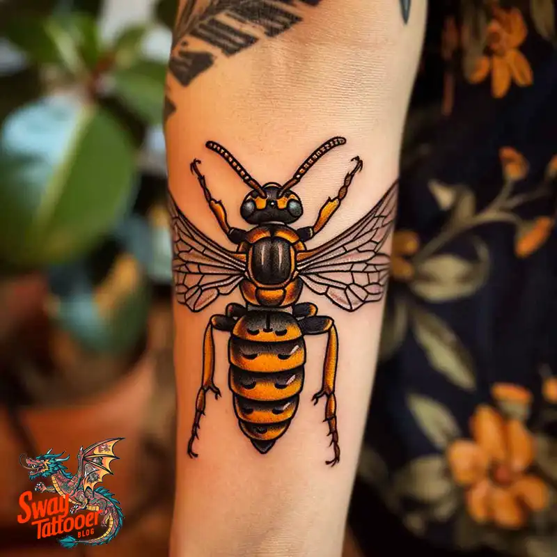100 Wasp Tattoo Design Ideas That Sting With Style 60 wasp tattoo