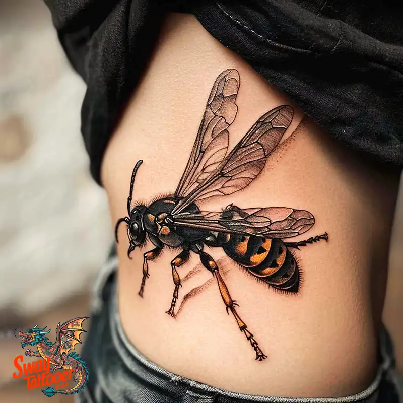 100 Wasp Tattoo Design Ideas That Sting With Style 82 wasp tattoo