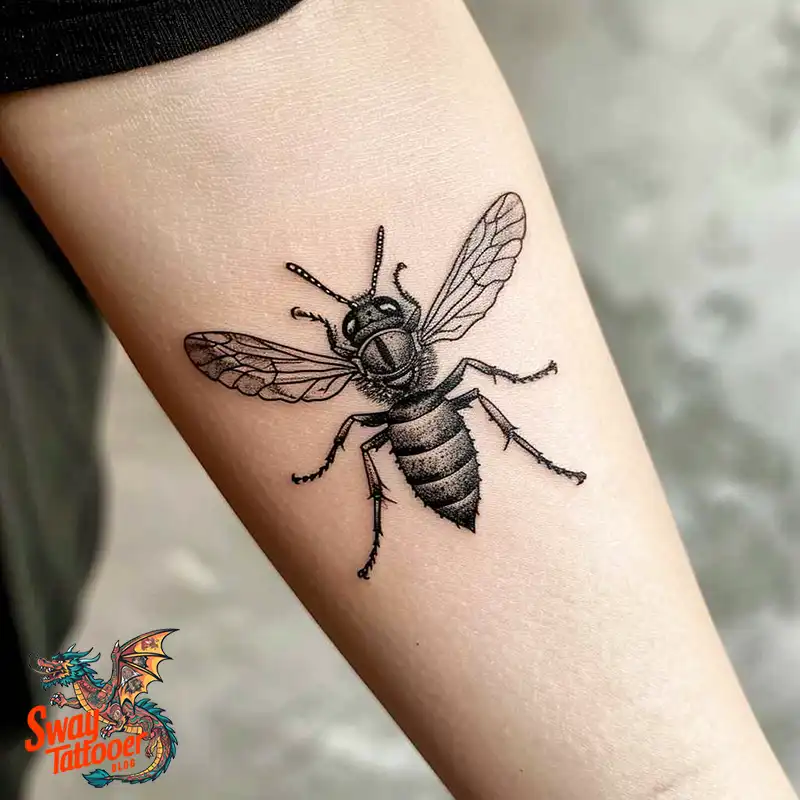 100 Wasp Tattoo Design Ideas That Sting With Style 48 wasp tattoo