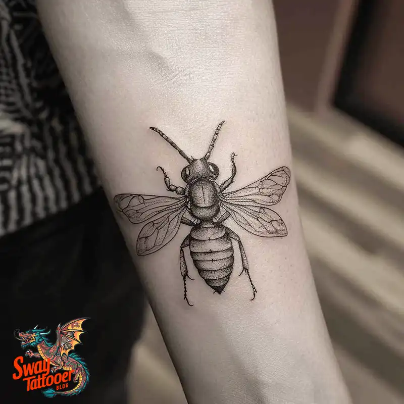 100 Wasp Tattoo Design Ideas That Sting With Style 47 wasp tattoo