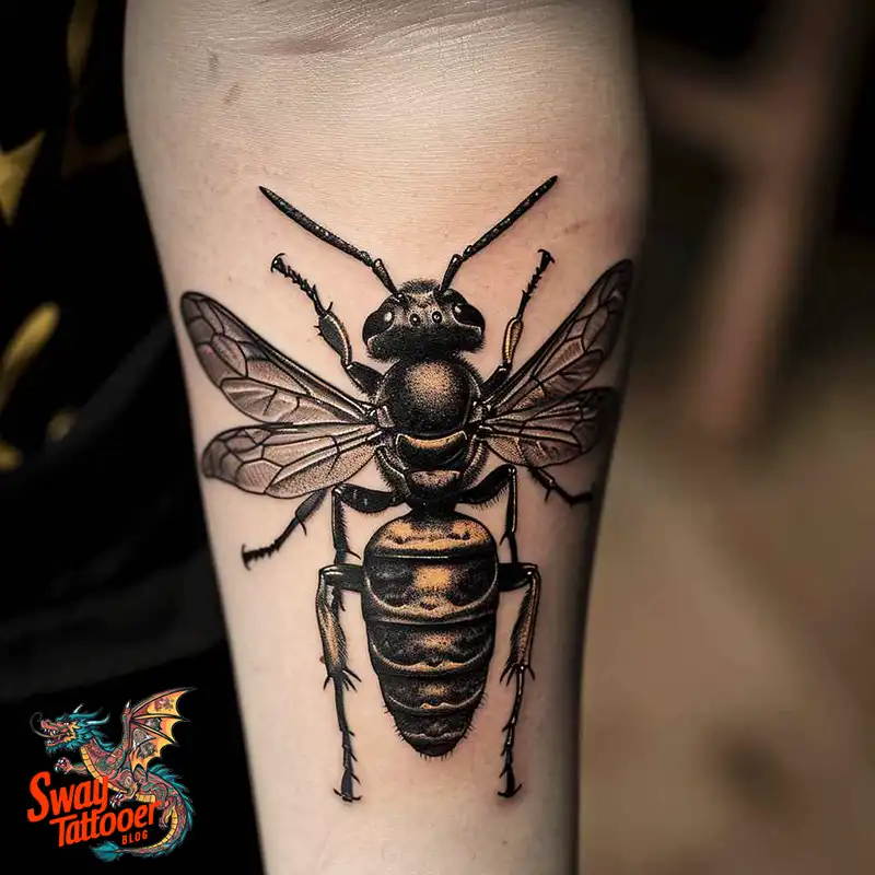 100 Wasp Tattoo Design Ideas That Sting With Style 81 wasp tattoo