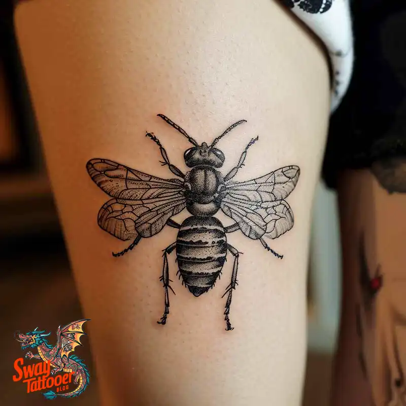 100 Wasp Tattoo Design Ideas That Sting With Style 46 wasp tattoo