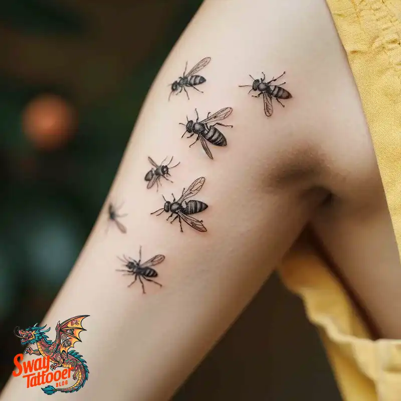 100 Wasp Tattoo Design Ideas That Sting With Style 40 wasp tattoo