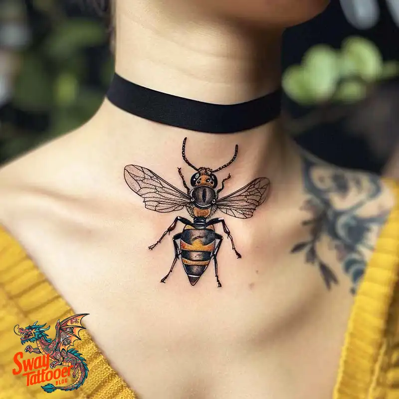 100 Wasp Tattoo Design Ideas That Sting With Style 39 wasp tattoo