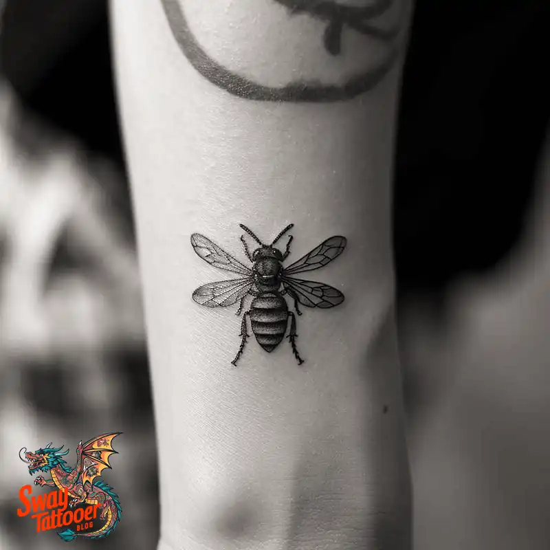 100 Wasp Tattoo Design Ideas That Sting With Style 37 wasp tattoo