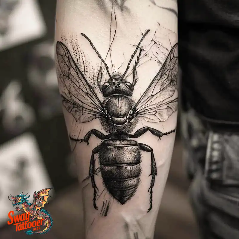 100 Wasp Tattoo Design Ideas That Sting With Style 80 wasp tattoo