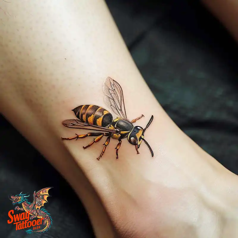 100 Wasp Tattoo Design Ideas That Sting With Style 28 wasp tattoo