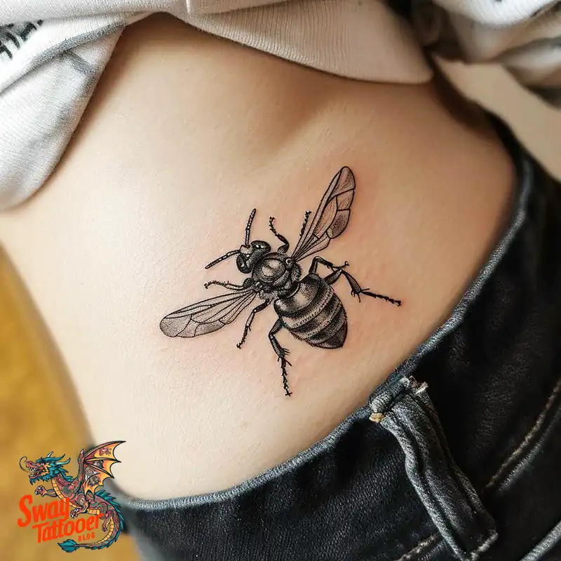 100 Wasp Tattoo Design Ideas That Sting With Style 13 wasp tattoo