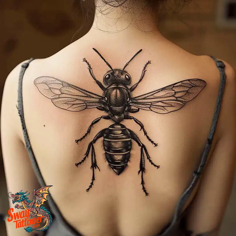 100 Wasp Tattoo Design Ideas That Sting With Style 9 wasp tattoo