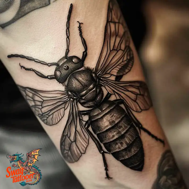 100 Wasp Tattoo Design Ideas That Sting With Style 78 wasp tattoo
