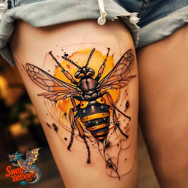 100 Wasp Tattoo Design Ideas That Sting With Style 5 wasp tattoo