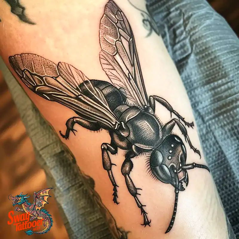 100 Wasp Tattoo Design Ideas That Sting With Style 77 wasp tattoo