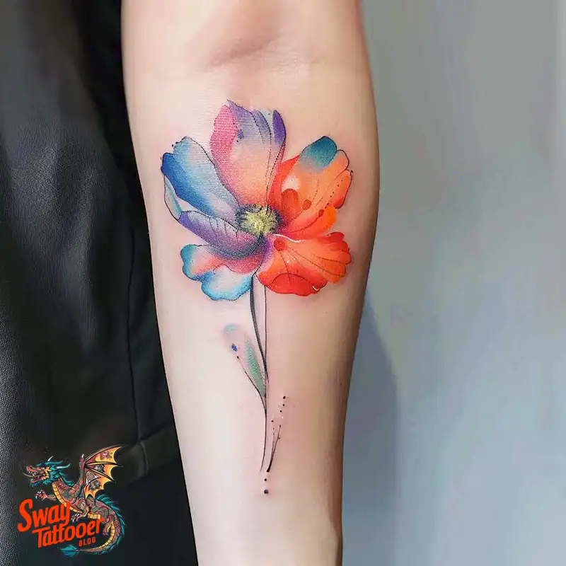 100 Watercolor Tattoo Design Ideas: Splashes of Art to Wear 105 Watercolor tattoo