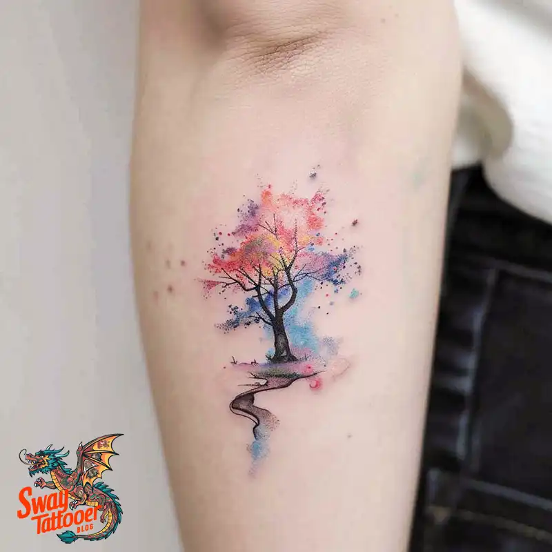 100 Watercolor Tattoo Design Ideas: Splashes of Art to Wear 89 Watercolor tattoo