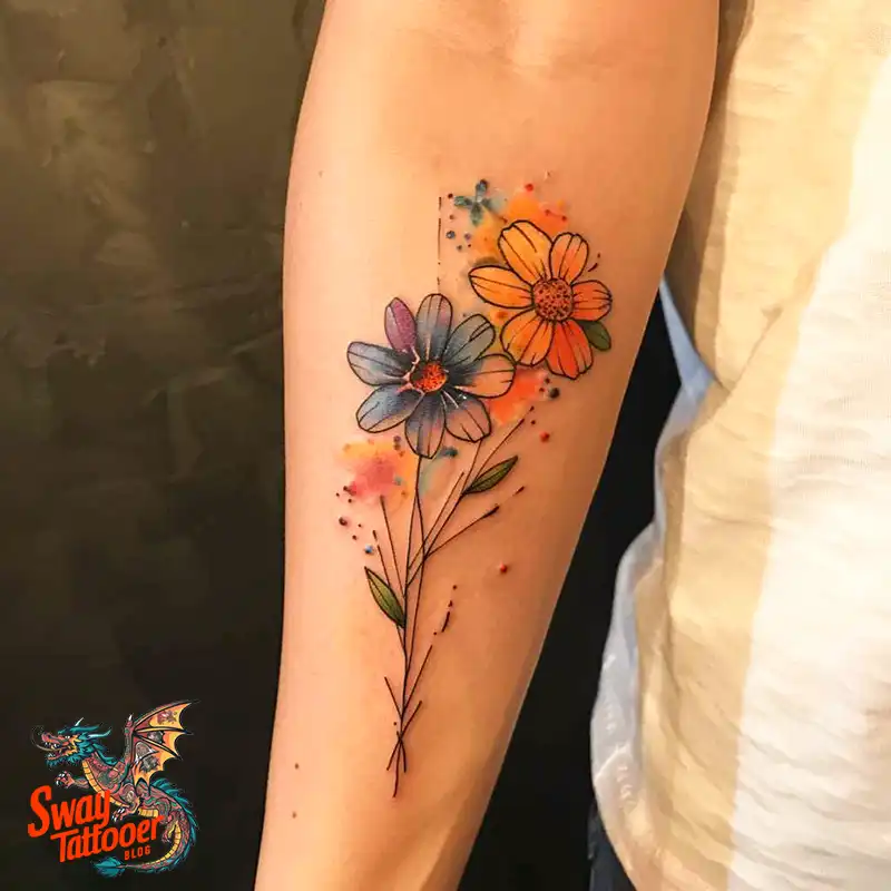 100 Watercolor Tattoo Design Ideas: Splashes of Art to Wear 91 Watercolor tattoo