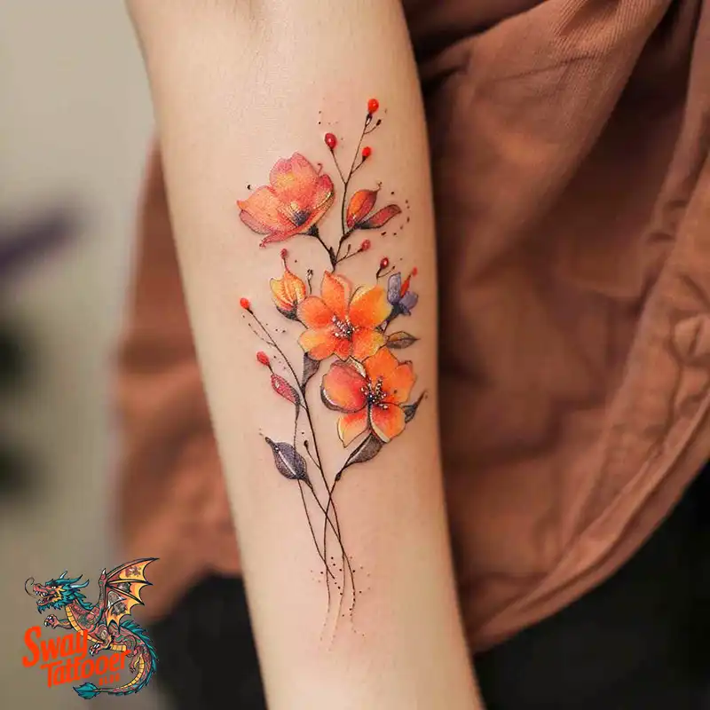100 Watercolor Tattoo Design Ideas: Splashes of Art to Wear 87 Watercolor tattoo