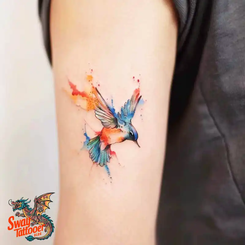 100 Watercolor Tattoo Design Ideas: Splashes of Art to Wear 86 Watercolor tattoo