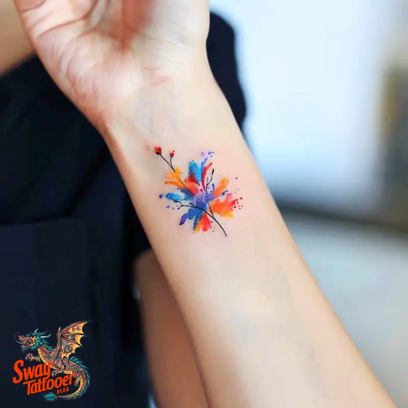 100 Watercolor Tattoo Design Ideas: Splashes of Art to Wear 77 Watercolor tattoo