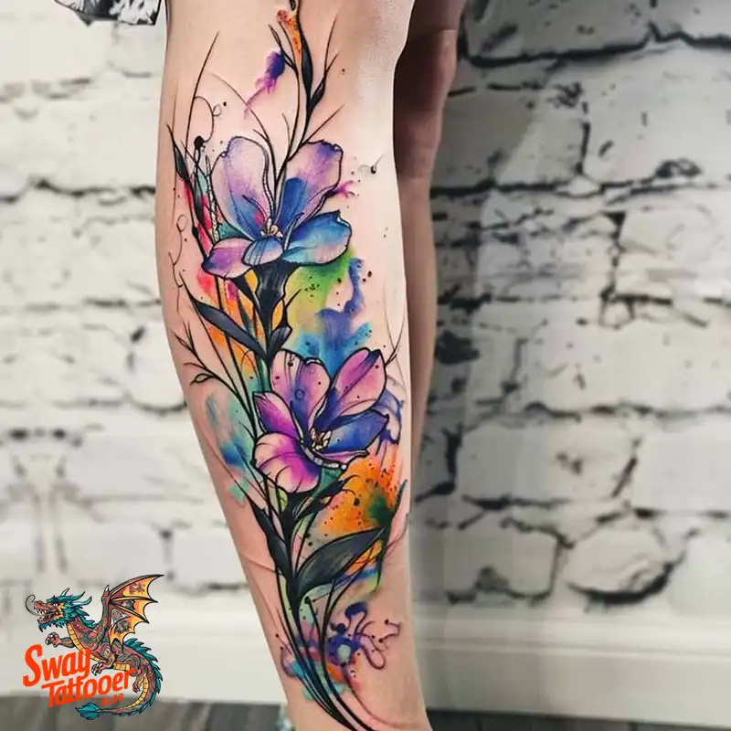 100 Watercolor Tattoo Design Ideas: Splashes of Art to Wear 69 Watercolor tattoo