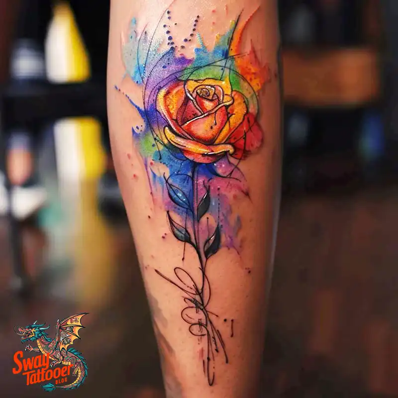 100 Watercolor Tattoo Design Ideas: Splashes of Art to Wear 70 Watercolor tattoo