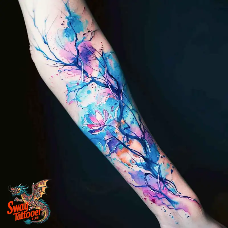 100 Watercolor Tattoo Design Ideas: Splashes of Art to Wear 62 Watercolor tattoo