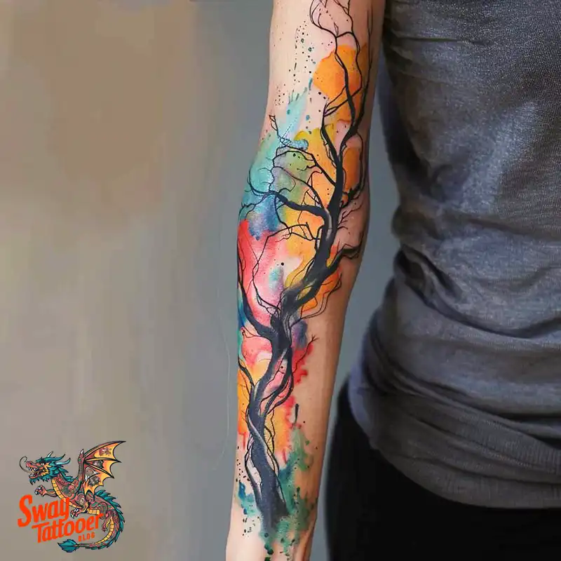 100 Watercolor Tattoo Design Ideas: Splashes of Art to Wear 61 Watercolor tattoo