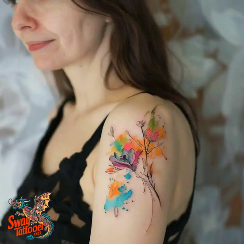 100 Watercolor Tattoo Design Ideas: Splashes of Art to Wear 59 Watercolor tattoo
